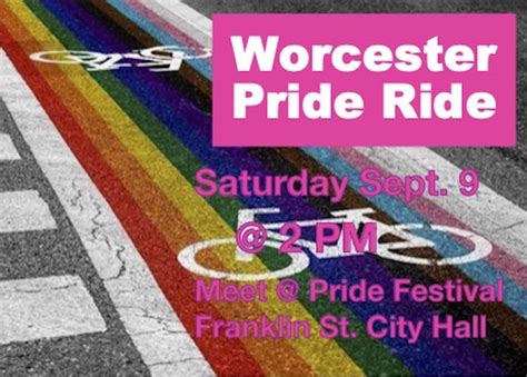 Worcester Pride Ride — Pride Worcester 2023