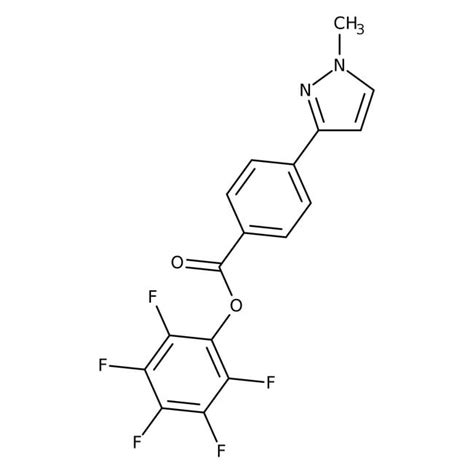 Pentafluorophenyl Methyl H Pyrazol Yl Benzoate Maybridge