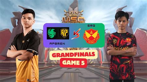 Grand Finals Mlbb I Falcons Apbren Vs Selangor Red Giants Srg Game