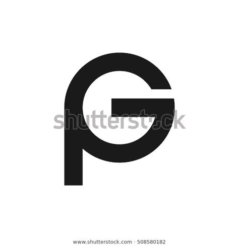 Letter P G Logo Vector Stock Vector (Royalty Free) 508580182 ...