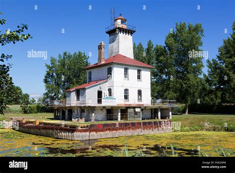 Saginaw River Water Rear Range Light Hi Res Stock Photography And