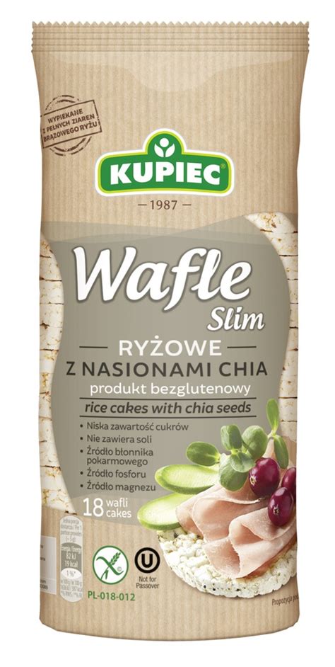 Wafle Ry Owe Z Nasionami Chia Kupiec G Oficjalne