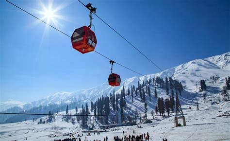 Gondola Cable Car Ride In Gulmarg Kashmir Tour Travel