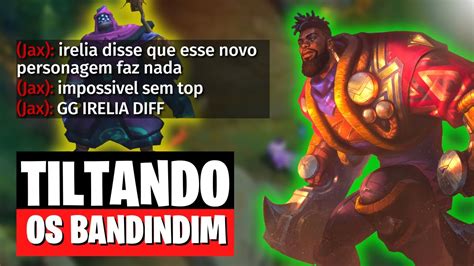 Minha Primeira Partida De K Sante Tiltando Os Bandindim League