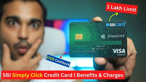 Sbi Simply Click Credit Card Sbi Simply Click Credit Card Benefits