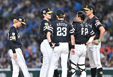 【ソフトバンク】8月初戦で「ツキ」も「流れ」も変えられず2日にも自力v消滅 プロ野球写真ニュース 日刊スポーツ