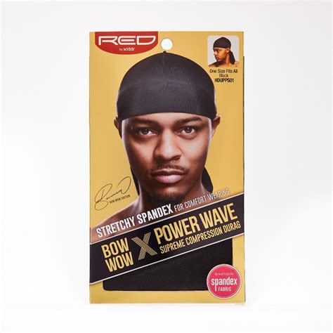 Red By Kiss Bow Wow X Power Wave Supreme Compression Durag