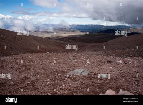 Western Ridge Ruta A Metros De Altura Cubiertas De Hielo Del