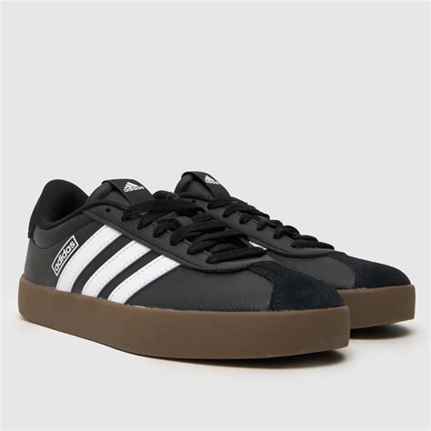 Womens Black Adidas Vl Court Trainers Schuh