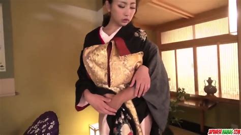 Milf Takes Down Her Kimono For A Big Dick