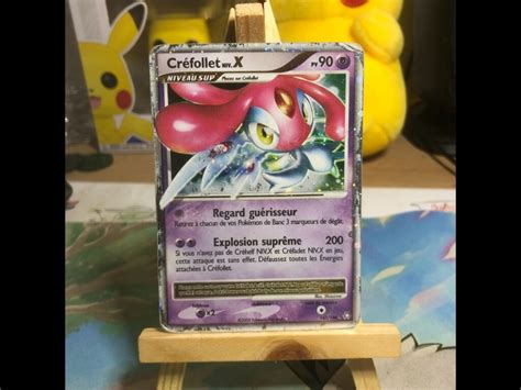 Créfollet NIV X 143 146 Diamant et Perle Eveil des Légendes carte Pokemon