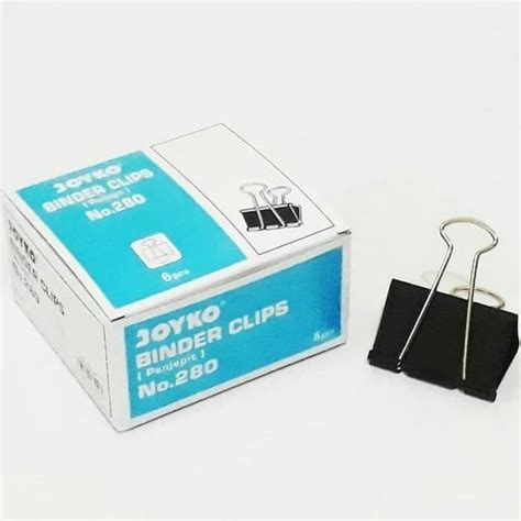 Jual Binder Clip Joyko No 280 Penjepit Kertas Joyko No 280 Di Lapak