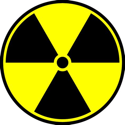 Radioactive Material Symbol Clip Art at Clker.com - vector clip art online, royalty free ...