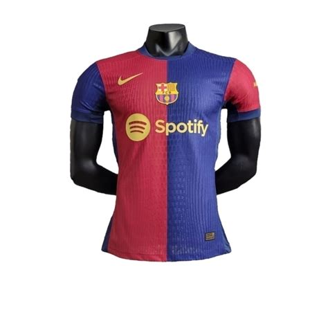 Camisa Barcelona I Jogador Nike Masculina Azul E Vermelha