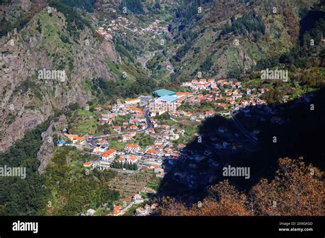 View Of The Village Of Curral Das Freiras Corral Of The Nuns From The