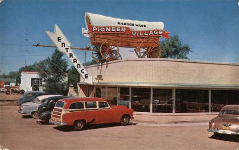 The Harold Warp Pioneer Village Minden Ne Postcard