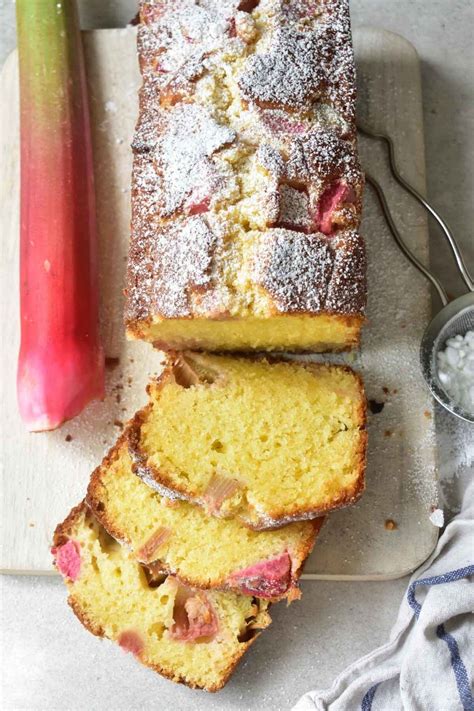 Easy Rhubarb Cake Quick And Easy Everyday Delicious