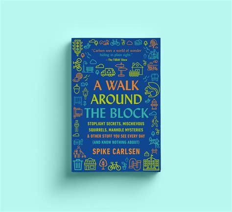 A Walk Around The Block Book Cover Design On Behance