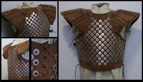 Studded Leather Armour By Ternag On Deviantart Studded Leather Armor