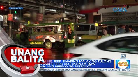 P Provisional Fare Hike Sa Mga Jeepney Epektibo Simula Sa October