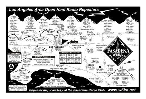 Ham Radio Area Map