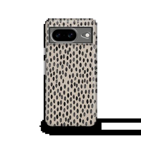 Coffee Polka Google Pixel 8 Case Polka Dot Pixel 8 CASE