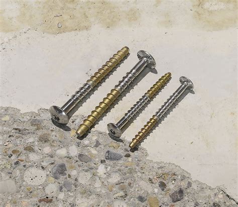 Bi Metal Concrete Screw Anchors