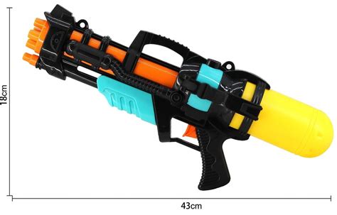 DUŻY PISTOLET NA WODĘ 43cm KARABIN SIKAWKA Pompa 13413455270