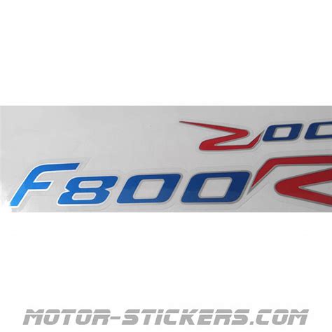 BMW F 800 R 2015 decals