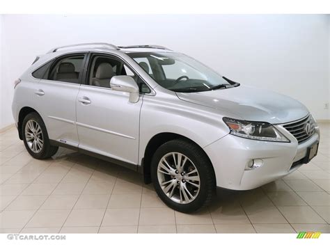 Silver Lining Metallic Lexus Rx H Awd Photo