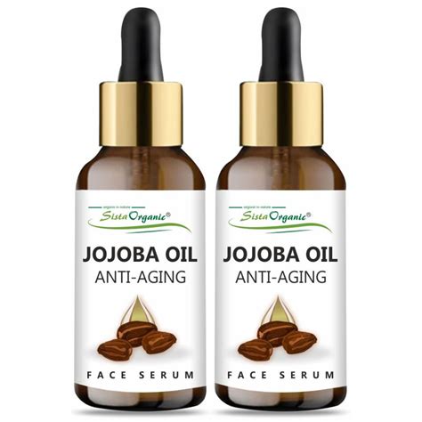 Sista Organic 100 Pure Jojoba Oil For Face Virgin And Cold Pressed Oil