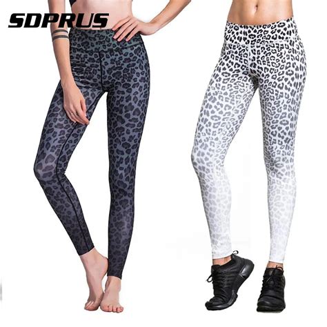 Aliexpress Buy Women Yoga Pants Sexy Leopard Gym Yoga Fitness