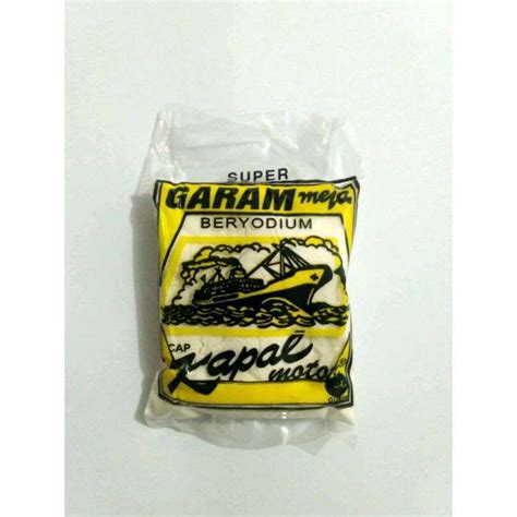 Jual Garam Masak Beryodium Cap Kapal Motor 100 Gram Di Seller Bawang