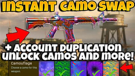 Instant Camo Swap Unlock All Camos Operators Blueprint Much More