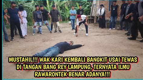 BANG REY LAMPUNG MUSTAHIL WAK KARI KEMBALI BANGKIT USAI TEWAS KALAH