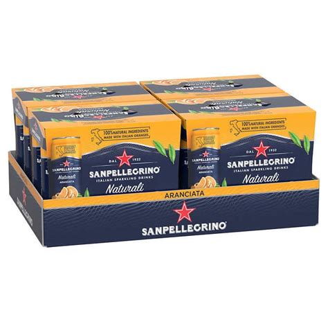 San Pellegrino Aranciata Sparkling Beverage Soda Pop Beverages