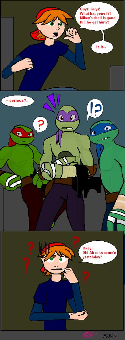 Was Though One Looked Seriously Wrong By Artsicat13 On Deviantart Tmnt Comics Teenage