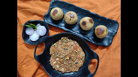 Litti Chokha Recipe Litti Chokha In Pressure Cooker ककर म बनय