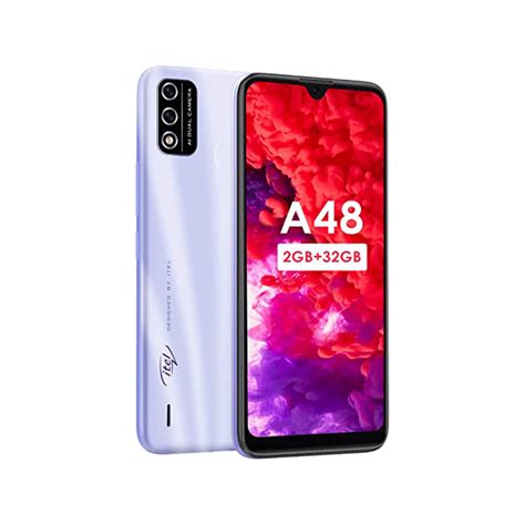 ᐉ ITEL A48 L6006 2GB, 32GB DUAL SIM LTE PURPLE | MOBILURI TELEPONI
