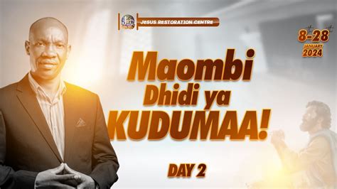 Maombi Dhidi Ya Kudumaa Na Kukaa Hali Moja Day Pastor George