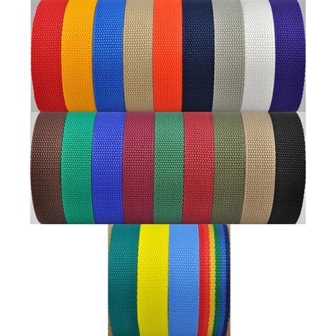 Nylon Cotton Polyester Webbing Webbing Material By The Yard