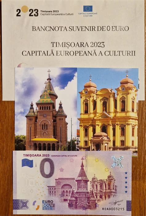 Bancnota Suvenir De 0 Euro Timi Oara Arhiva Okazii Ro