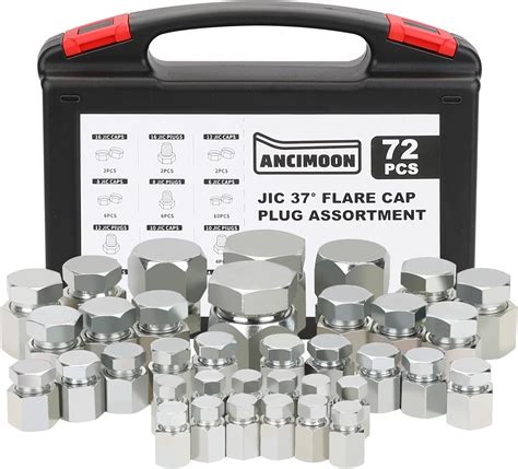 Amazon 64 Pcs ORFS Cap Plug Assortment Kit Seal Adapter Set