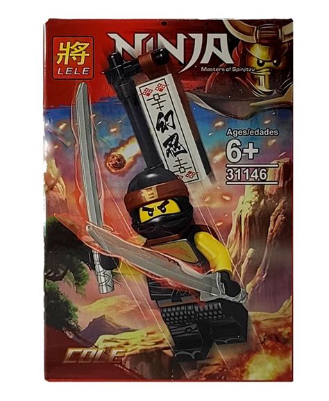 لگو مینی فیگور کول Cole نینجاگو Ninjago