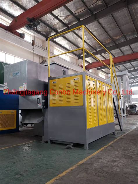 High Efficient Plastic Recycling Single Shaft Shredder For Waste Scrap