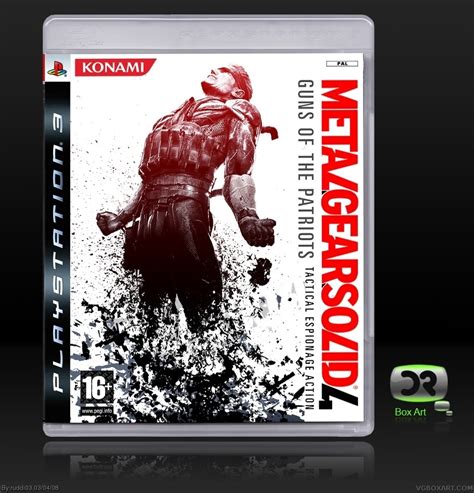 Viewing Full Size Metal Gear Solid 4 Guns Of The Patriots Box Cover