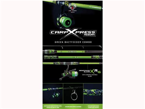 B A T CARP XPRESS REBORN GREEN COMBO