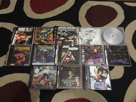 Ps1 Cd Games Bundle 12pcs Video Gaming Video Games Playstation On