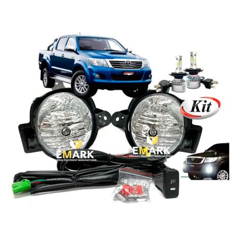 Kit Completo Full Led Neblineros New Hilux 2012 Al 2015 Emark