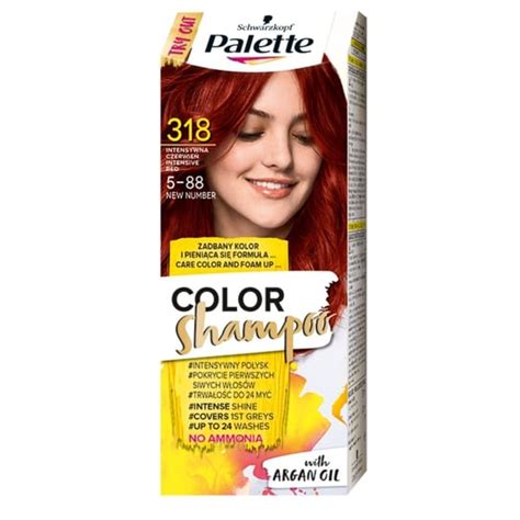 Palette Color Shampoo szampon koloryzujący 318 Rubinowa Czerwień